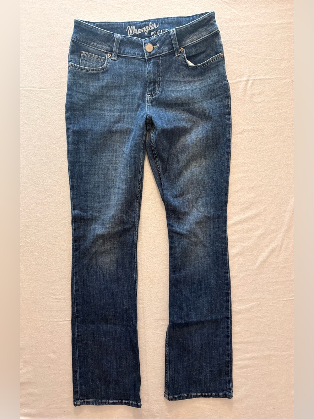 Wrangler Women's Dark Blue Boot Cut Jeans